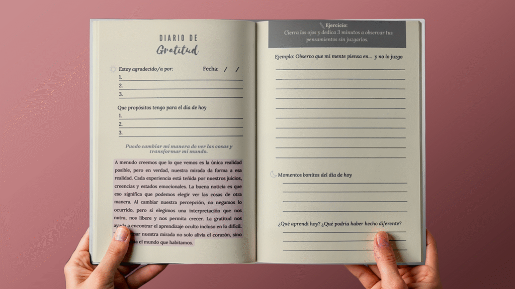 Diario de gratitud
